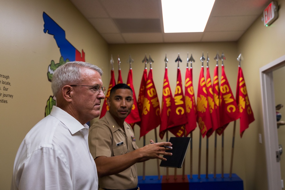 Maj. Gen. James S. “Hammer” Hartsell Visit