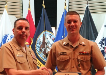 NIOC Pensacola Holds Awards Ceremony for the Month of August