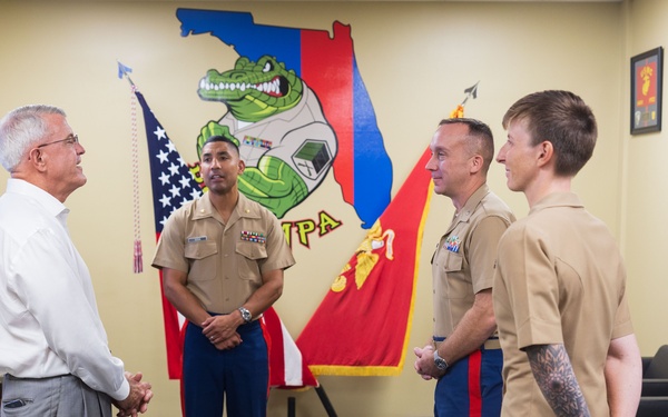 Maj. Gen. James S. “Hammer” Hartsell Visit