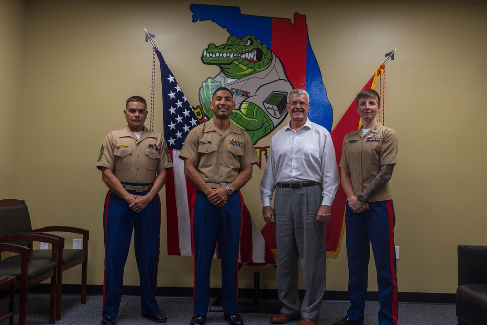 Maj. Gen. James S. “Hammer” Hartsell Visit