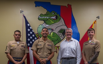 Maj. Gen. James S. “Hammer” Hartsell Visit