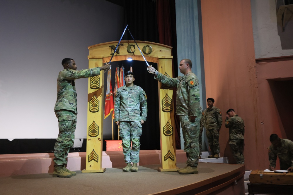 25th ID NCO Induction Ceremony