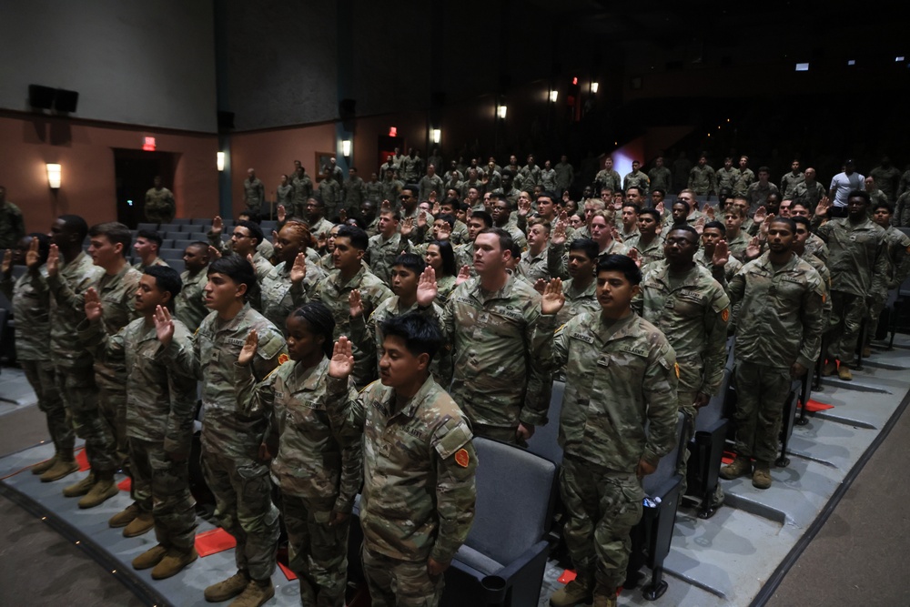 25th ID NCO Induction Ceremony