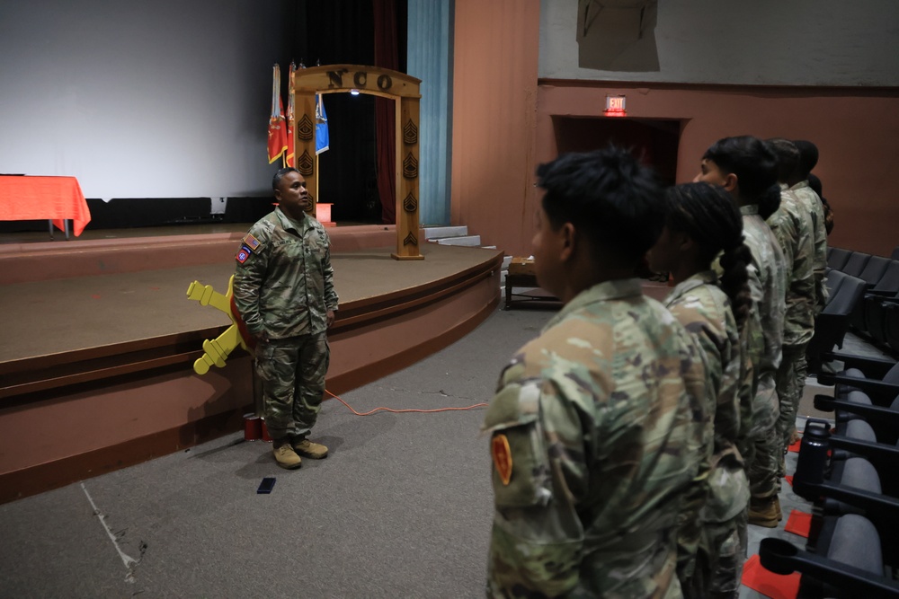 25th ID NCO Induction Ceremony