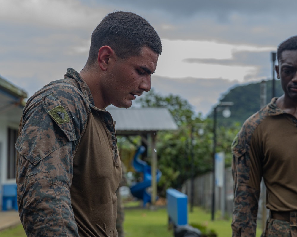 Readiness Meets Reading: Koa Moana Marines and Sailors Help Restore Pohnpei Public Library