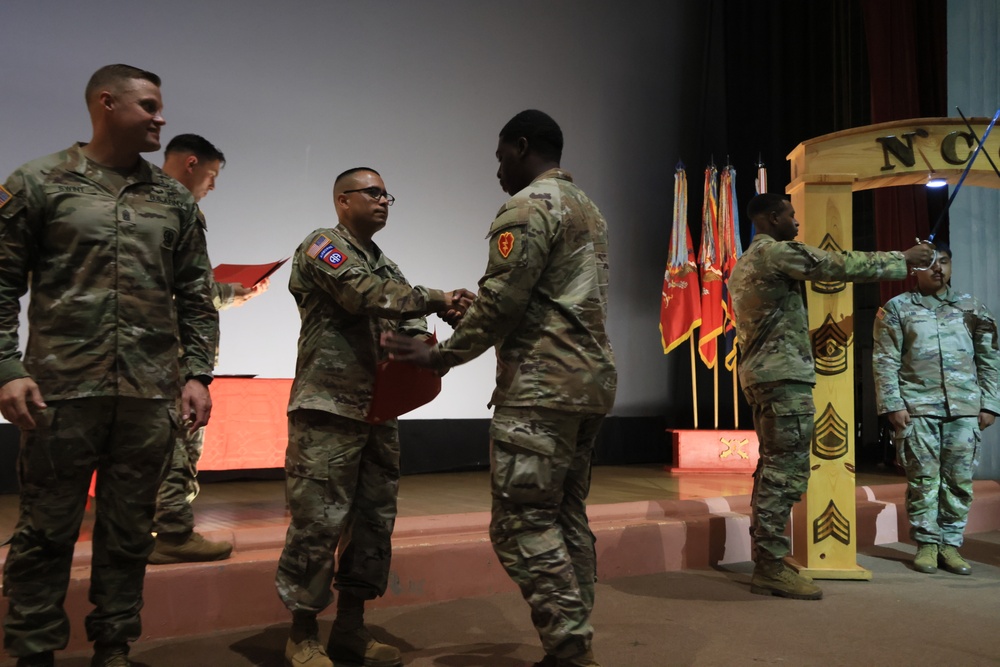 25th ID NCO Induction Ceremony