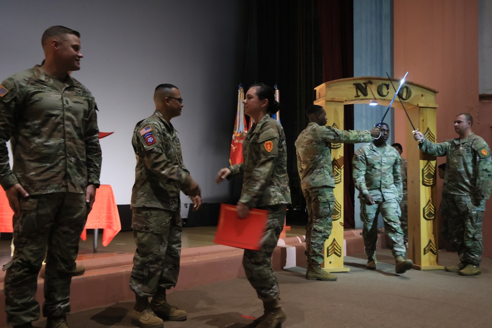 25th ID NCO Induction Ceremony
