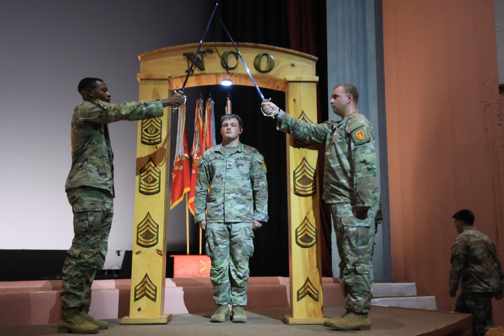 25th ID NCO Induction Ceremony