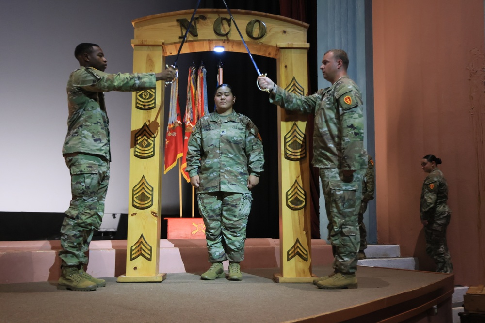 25th ID NCO Induction Ceremony