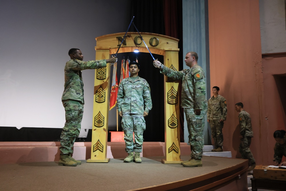 25th ID NCO Induction Ceremony