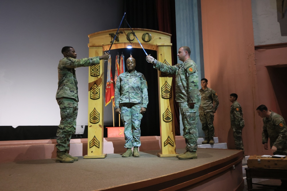 25th ID NCO Induction Ceremony