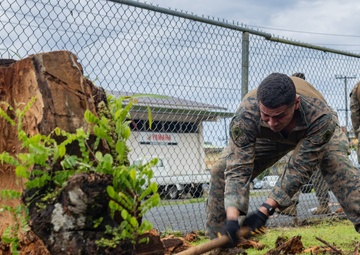 Readiness Meets Reading: Koa Moana Marines and Sailors Help Restore Pohnpei Public Library