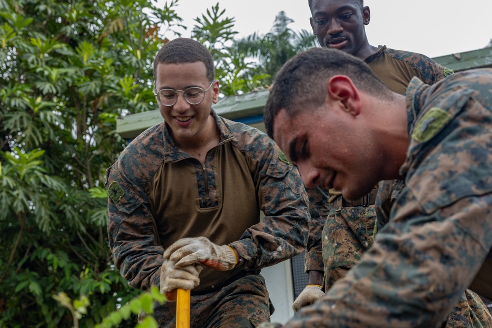 Readiness Meets Reading: Koa Moana Marines and Sailors Help Restore Pohnpei Public Library