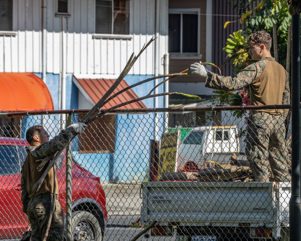 Readiness Meets Reading: Koa Moana Marines and Sailors Help Restore Pohnpei Public Library