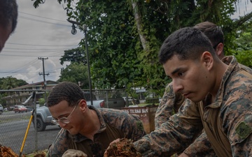 Readiness Meets Reading: Koa Moana Marines and Sailors Help Restore Pohnpei Public Library