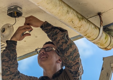Readiness Meets Reading: Koa Moana Marines and Sailors Help Restore Pohnpei Public Library