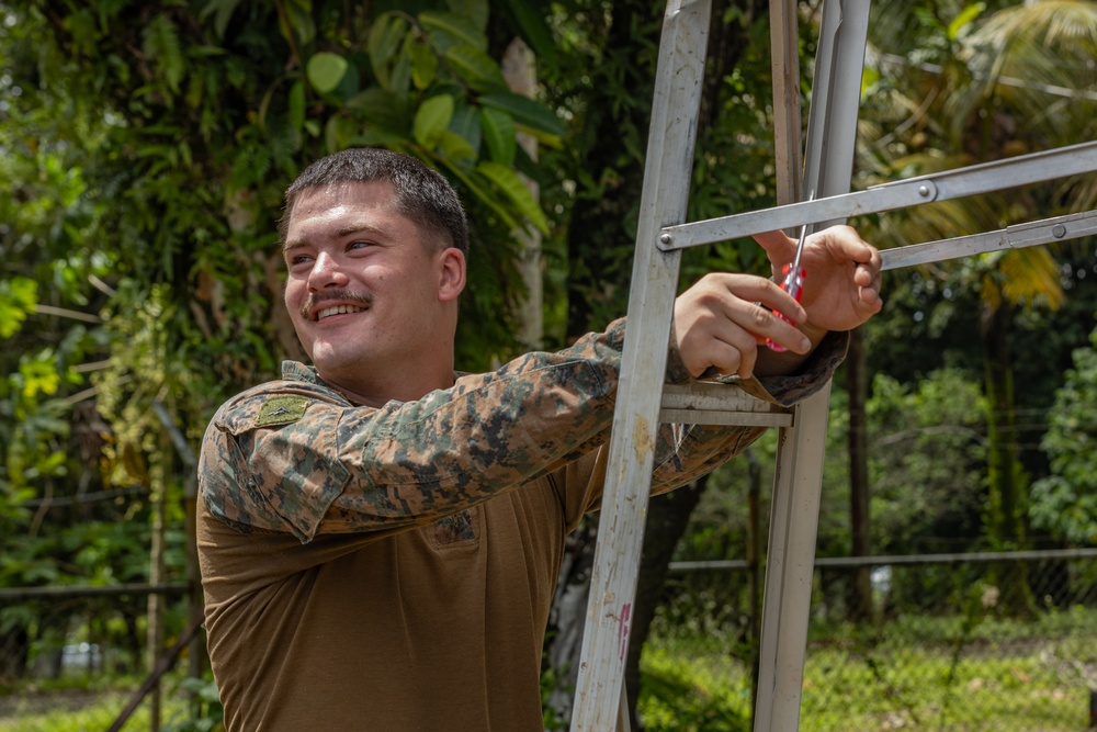 Readiness Meets Reading: Koa Moana Marines and Sailors Help Restore Pohnpei Public Library