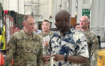Brigadier General Jeffrey LaPierre visited APS-4
