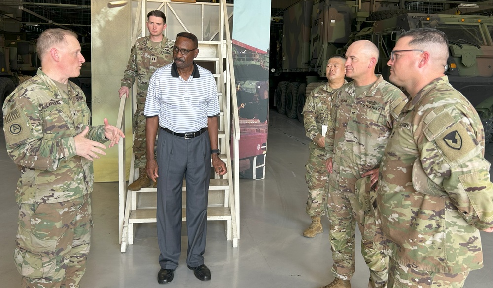 Brigadier General Jeffrey LaPierre visited APS-4