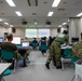 The Trilateral morning meeting at Camp Asaka, Japan, Aug. 21, 2025.