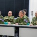 The Trilateral morning meeting at Camp Asaka, Japan, Aug. 21, 2025.