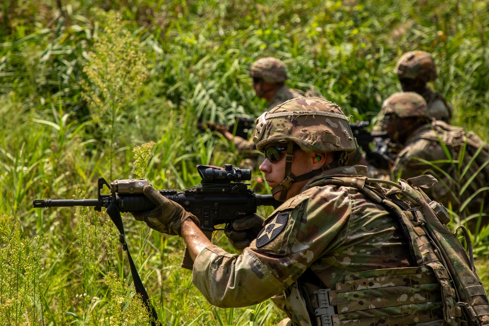 2ID’s 55th Combat Engineer Company Conducts Live Fire Exercise As Part Of Ulchi Freedom Shield.