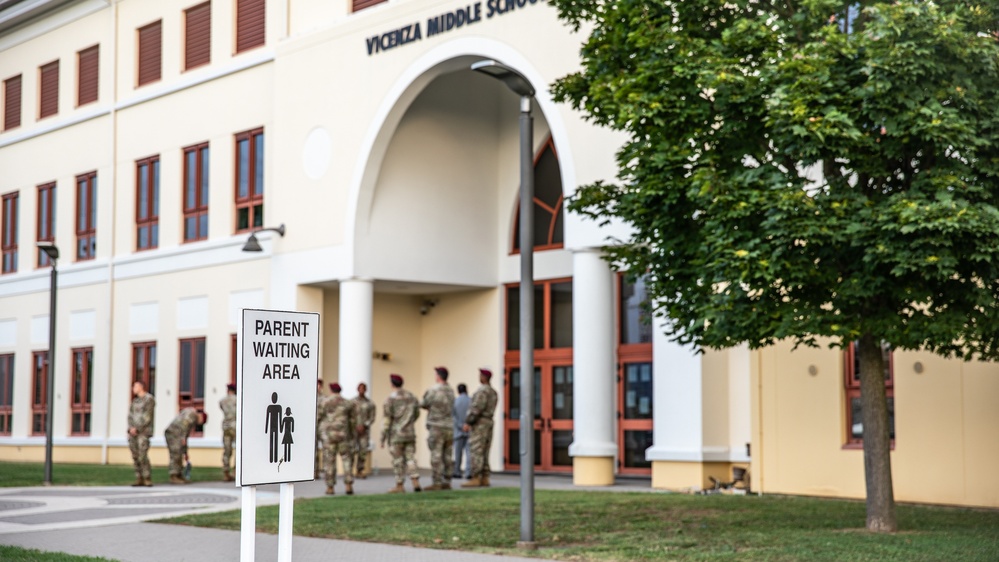 Vicenza military community welcomes students back to school