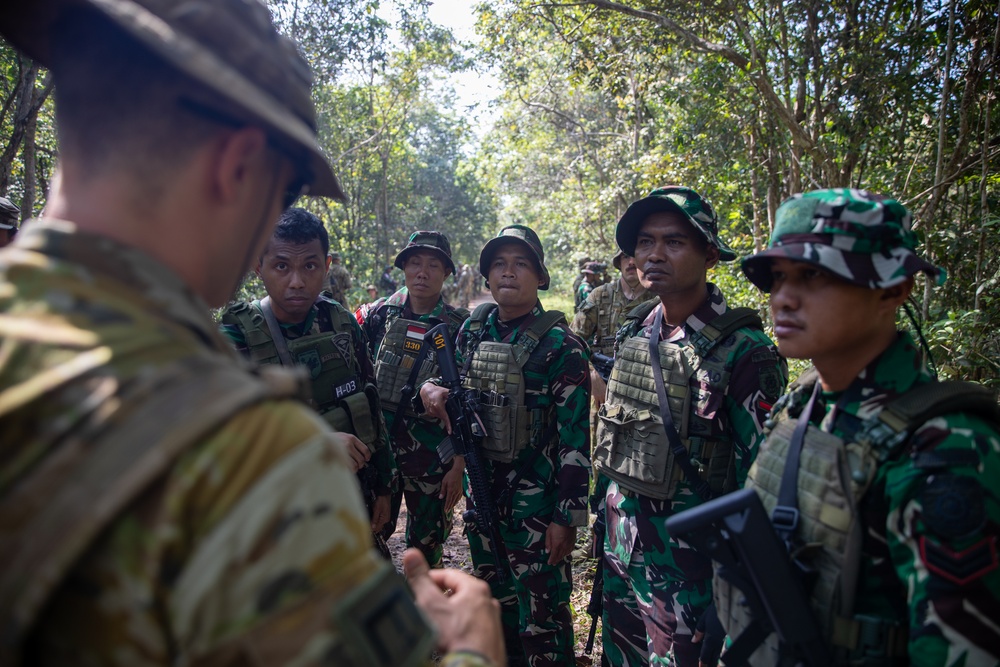 Garuda Shield holds it's annual exercise between the Indonesian National Armed Forces and U.S. Military