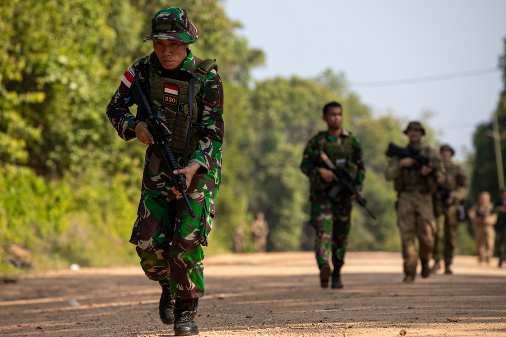 Garuda Shield holds it's annual exercise between the Indonesian National Armed Forces and U.S. Military