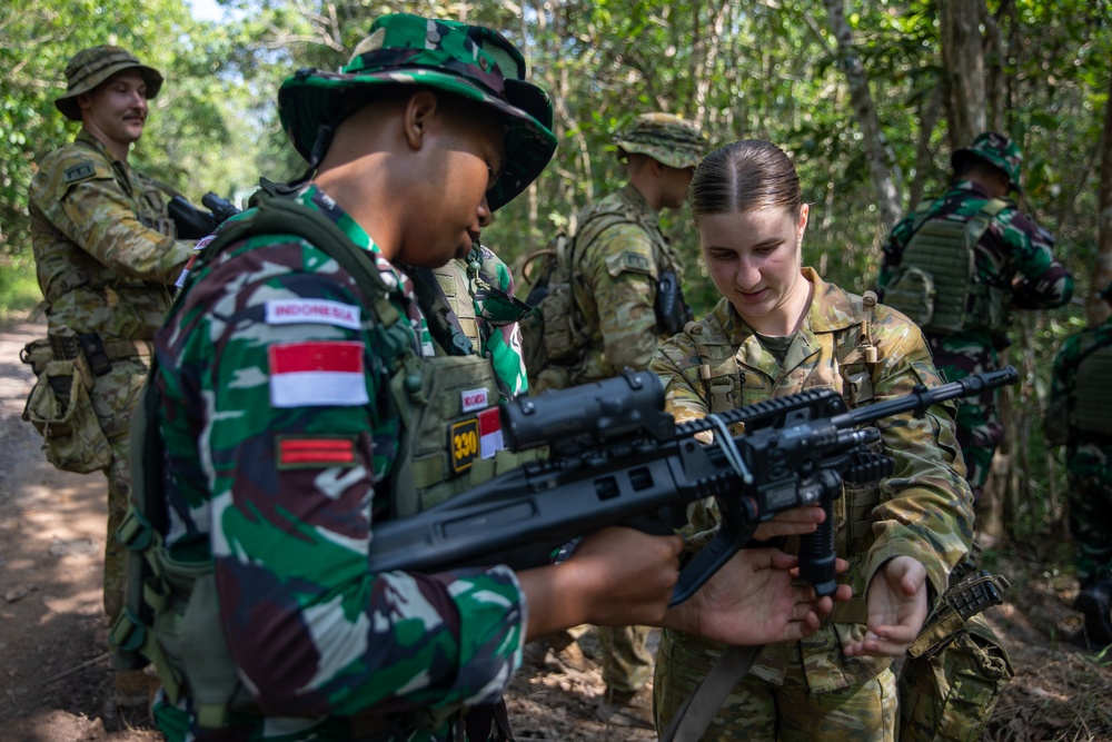 Garuda Shield holds it's annual exercise between the Indonesian National Armed Forces and U.S. Military
