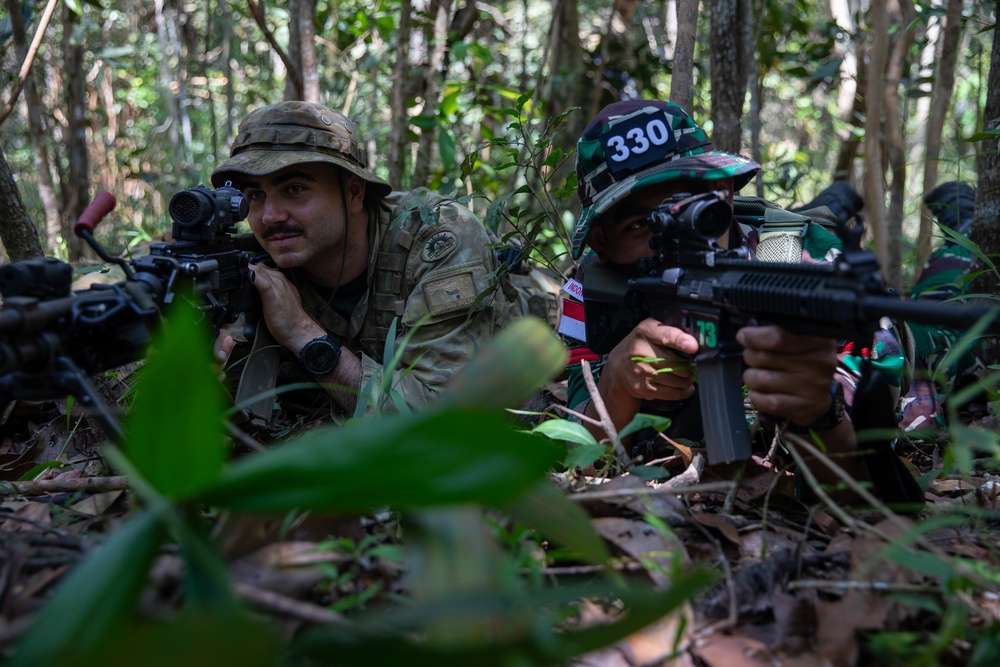 Garuda Shield holds it's annual exercise between the Indonesian National Armed Forces and U.S. Military