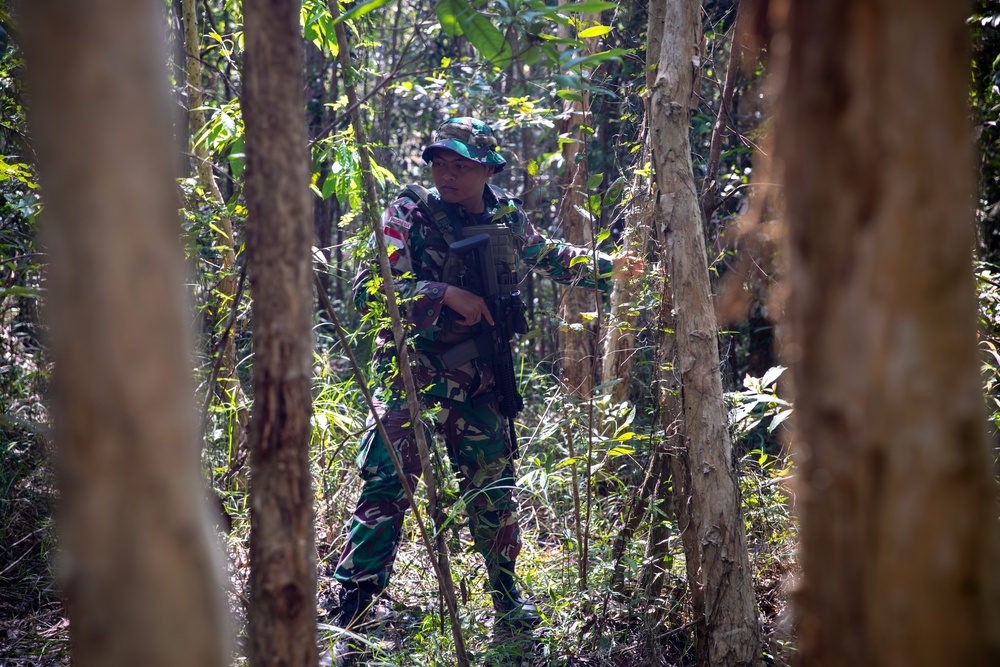 Garuda Shield holds it's annual exercise between the Indonesian National Armed Forces and U.S. Military