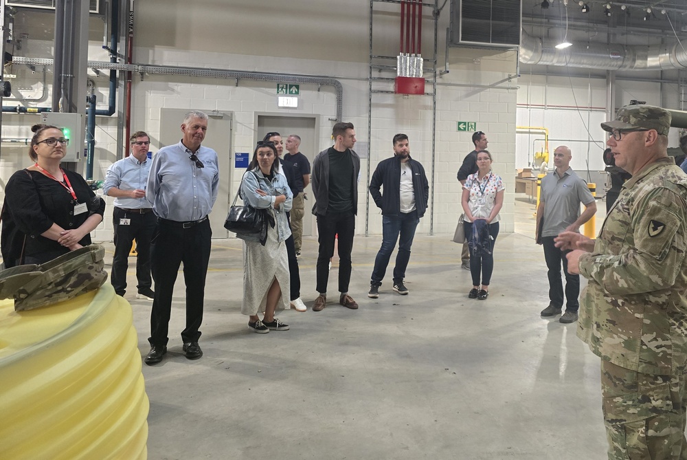 APS-2 worksite in Poland plays host to 719th MCB, Society of American Military Engineers