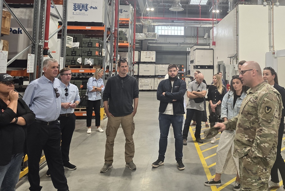 APS-2 worksite in Poland plays host to 719th MCB, Society of American Military Engineers