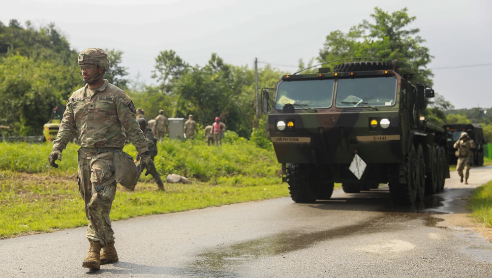 Ulchi Freedom Shield 25: Combined Ammunition Supply Drills