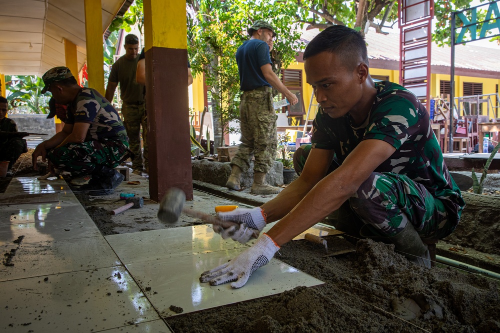 Garuda Shield holds it's annual exercise between the Indonesian National Armed Forces and U.S. Military