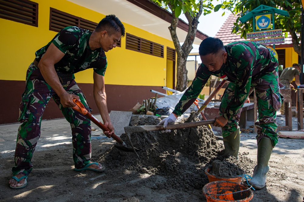 Garuda Shield holds it's annual exercise between the Indonesian National Armed Forces and U.S. Military