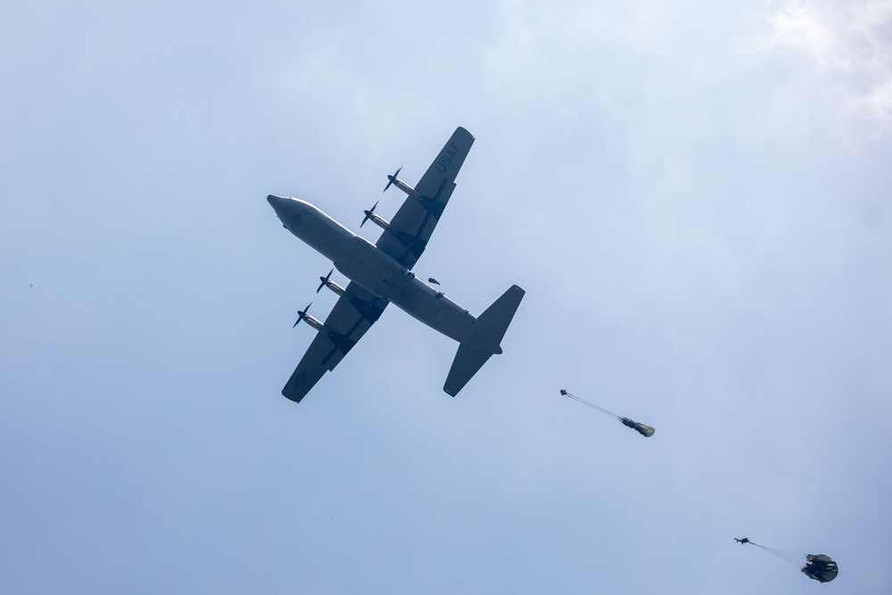 Super Garuda Shield 25- Airborne Jump into Baturaja, Indonesia