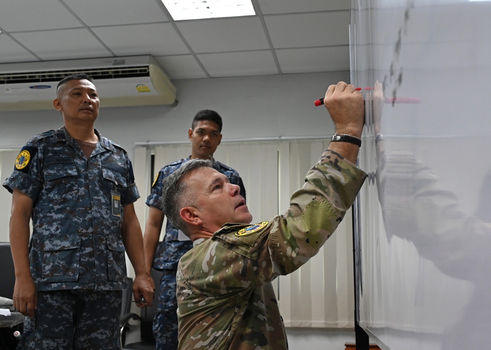 U.S., Thai Airmen Explore Space Operations in Enduring Partners Exchange