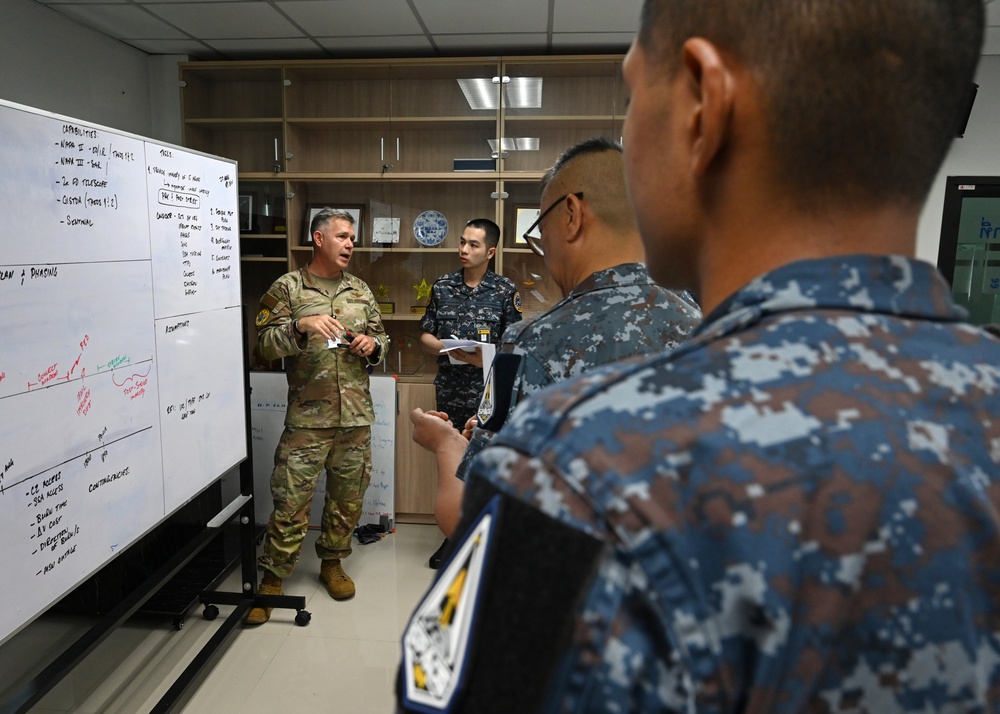 U.S., Thai Airmen Explore Space Operations in Enduring Partners Exchange