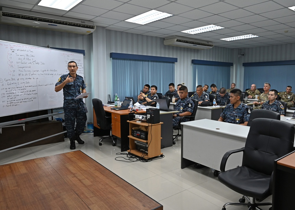 U.S., Thai Airmen Explore Space Operations in Enduring Partners Exchange