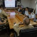 USS Frank Cable (AS 40) debrief with Indian Navy