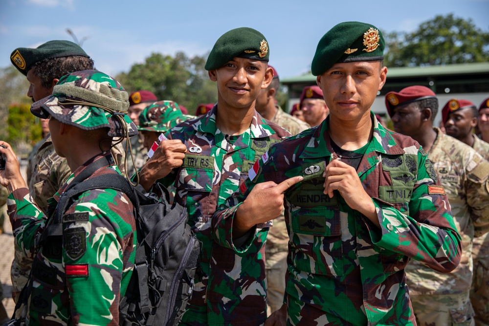 Super Garuda Shield 25- Airborne Jump into Baturaja, Indonesia
