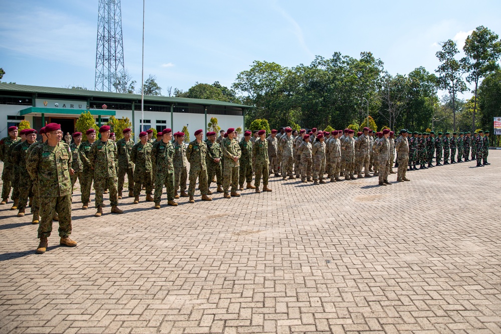 Super Garuda Shield 25- Airborne Jump into Baturaja, Indonesia