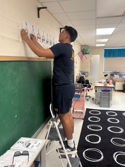 Sailors Volunteer Throughout Chesapeake to Support ‘Servicing Our Schools Day’