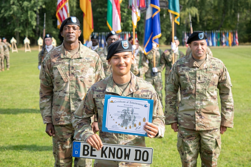 7th Army NCOA BLC Graduation Ceremony Class 09-25