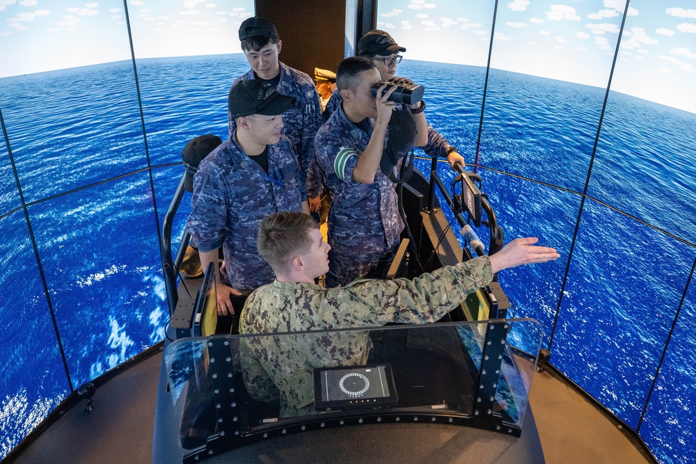 Japan Maritime Self-Defense Force submarine JS Taigei (SS 513) visits Naval Submarine Training Center Pacific Detachment Guam