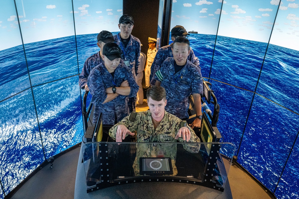 Japan Maritime Self-Defense Force submarine JS Taigei (SS 513) visits Naval Submarine Training Center Pacific Detachment Guam
