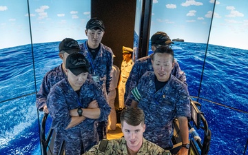 Japan Maritime Self-Defense Force submarine JS Taigei (SS 513) visits Naval Submarine Training Center Pacific Detachment Guam
