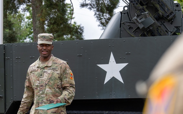 10th AAMDC promotes Sgt. Terry Stewart at Sembach Kaserne